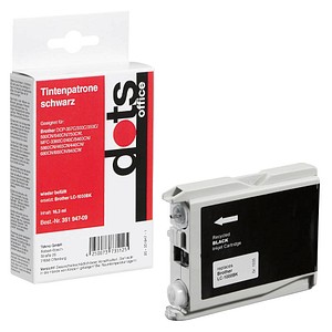 dots schwarz Druckerpatrone kompatibel zu brother LC-1000BK dots schwarz Druckerpatrone kompatibel zu brother LC-1000BK von dots