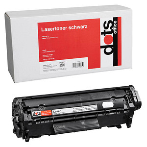 dots  schwarz Toner kompatibel zu Canon FX-10 von dots