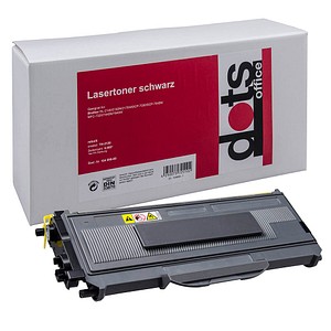 dots  schwarz Toner kompatibel zu brother TN-2120XL von dots