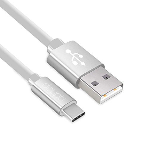 doupi USB Typ C Kabel auf USB Typ A, Daten Sync und Laden, Standard USB 3.0/3.1, Neue Generation langlebig 1m, Weiß von doupi