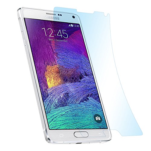 doupi UltraThin Schutzfolie für Samsung Galaxy Note 4, matt entspielgelt optimiert Display Schutz (3x Folie in Packung) von doupi