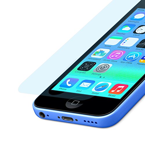doupi Ultrathin Schutzfolie für iPhone 5 5S 5C iPhone SE, matt entspielgelt optimiert Display Schutz (6X Folie in Packung) von doupi