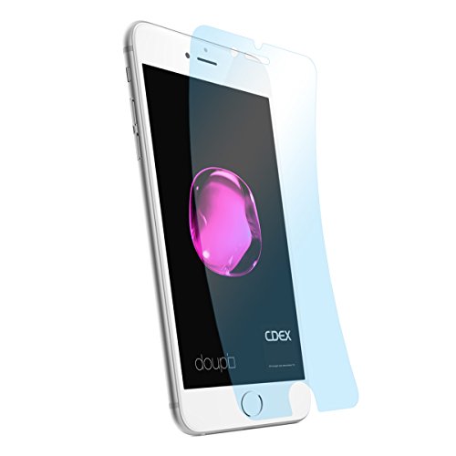 doupi Ultrathin Schutzfolie für iPhone 8 Plus / 7 Plus (5,5 Zoll), matt entspielgelt optimiert Display Schutz (6X Folie in Packung) von doupi