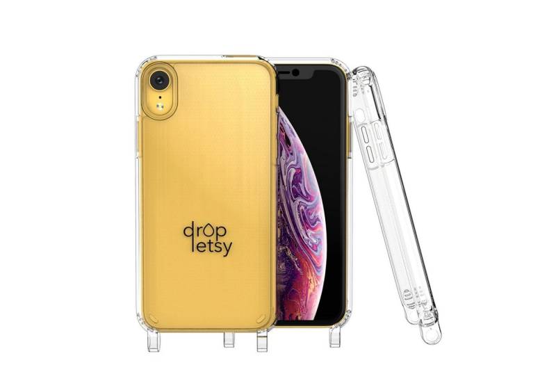 dropletsy Handyhülle Handyhülle iPhone X/XS/XR Series transparent iPhone XR von dropletsy