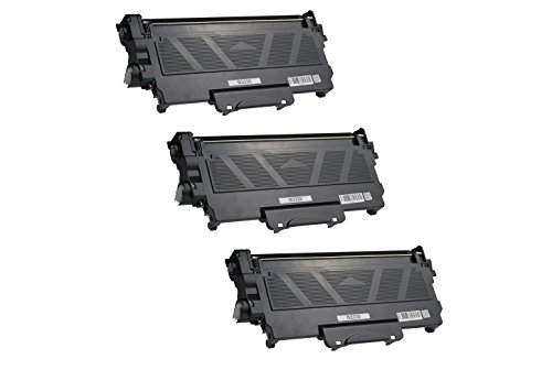 Kompatibel zu Brother TN-2220-3 x Toner Black für je ca. 2.600 Seiten (5% Deckung) - 3er Pack - u. a. für Brother DCP-7040, Brother MFC-7320 von druckdichaus