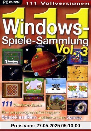 111 Windows-Spiele-Sammlung Vol. 3 von dtp Entertainment