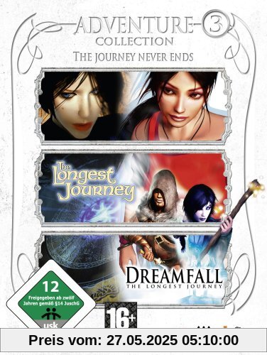 Adventure Collection 3: The Journey never ends (The Longest Journey, Dreamfall) von dtp Entertainment