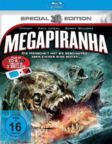 Megapiranha 3D [Blu-ray] [Special Edition] von dtp entertainment AG