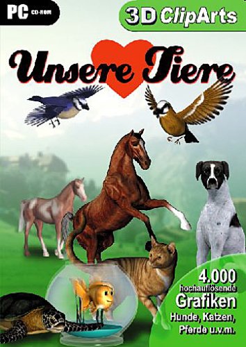 Unsere Tiere (DVD-ROM) von dtp entertainment