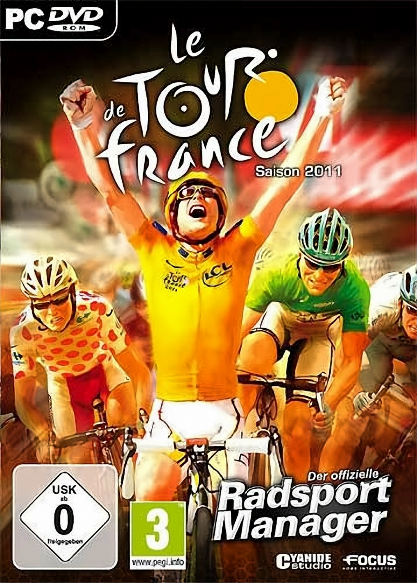 Le Tour de France 2011 - Der offizielle Radsport Manager von dtp