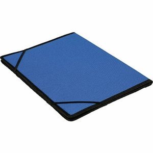 Dufco Dokumentenmappe Soft Touch A4 Nylon 65mm royalblau/schwarz von dufco