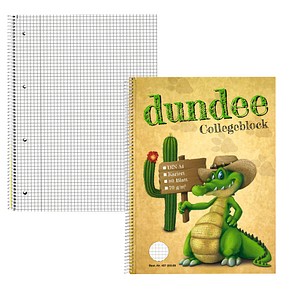 dundee Collegeblock kariert DIN A4 Innenrand von dundee