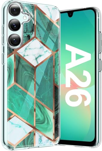 Galaxy A26 Handyhülle für Samsung Galaxy A26 Hülle Silikon Dünn Slim Marmor Bunt Muster Motiv Handytasche Case, Glitzer Soft Transparent TPU Bumper Stoßfest Schutzhülle für Samsung 5G Handy (C) Galaxy A26 Handyhülle für Samsung Galaxy A26 Hülle Silikon Dünn Slim Marmor Bunt Muster Motiv Handytasche Case, Glitzer Soft Transparent TPU Bumper Stoßfest Schutzhülle für Samsung 5G Handy (C) von duomigesz