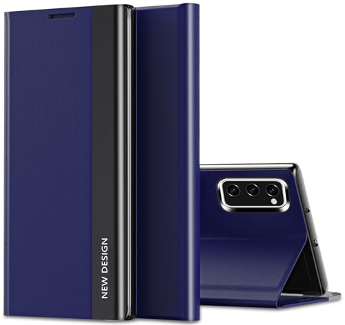 duomigesz Handyhülle für Samsung Galaxy S20 FE Hülle S-View Flip Case Luxus Galvanisierungs Extra Dünn S20 FE Handytasch Case Sichtfenster Stoßfest Schutzhülle für Samsung Galaxy S20 FE 5G (Blau) duomigesz Handyhülle für Samsung Galaxy S20 FE Hülle S-View Flip Case Luxus Galvanisierungs Extra Dünn S20 FE Handytasch Case Sichtfenster Stoßfest Schutzhülle für Samsung Galaxy S20 FE 5G (Blau) von duomigesz