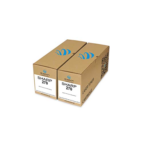 duston 2X 270, AR-270T Schwarz Toner kompatibel zu Sharp AR 235 255 275 von duston