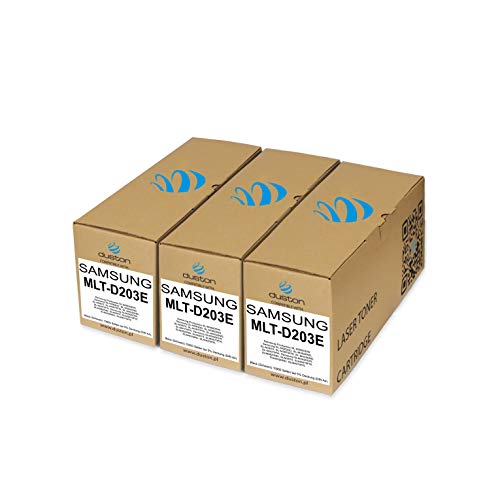 duston 3X MLTD203E, MLT-D203E Schwarz Toner kompatibel zu SL-M3820 4020 M3870 4070 von duston