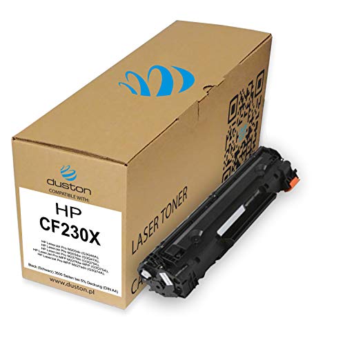 duston 5X CF230X, 30X Schwarz Toner kompatibel mit HP Laserjet Pro M203 M227 von duston