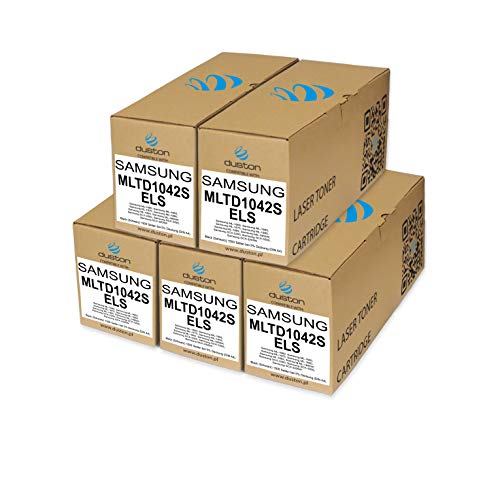 duston 5X MLTD1042S/ELS, MLT-D1042S Schwarz Toner kompatibel zu ML-1660 1665 1860 1865 1865W SCX-3200 3205 3205W von duston
