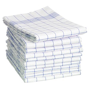 Dyckhoff Geschirrtücher Karo blau 50,0 x 70,0 cm, 10 St. Dyckhoff Geschirrtücher Karo blau 50,0 x 70,0 cm, 10 St. von dyckhoff