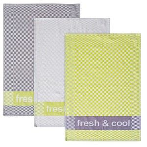 Dyckhoff Geschirrtücher fresh & cool grün 50 x 70 cm, 3 St. Dyckhoff Geschirrtücher fresh & cool grün 50 x 70 cm, 3 St. von dyckhoff