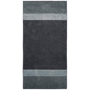 Dyckhoff Saunatuch XL Two-Tone Stripe grau 100,0 x 200,0 cm von dyckhoff