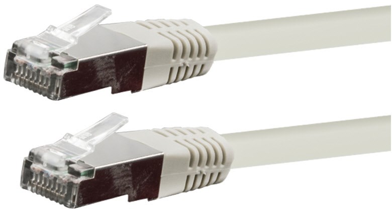 CC 142/15 Cat.6 Patchkabel (15m) grau von e + p