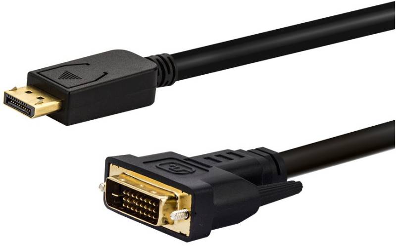 DP 4 G DP > DVI Adapterkabel (2m) schwarz von e + p
