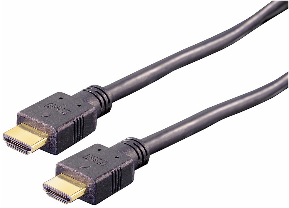 HDMV 401/1 HDMI-Kabel (1m) schwarz von e + p