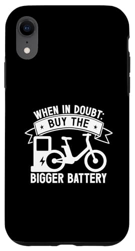Big Battery E-Bike Baudesign für Biker Hülle für iPhone XR Big Battery E-Bike Baudesign für Biker Hülle für iPhone XR von e-Bike Building Design Ideas For e-Bikers