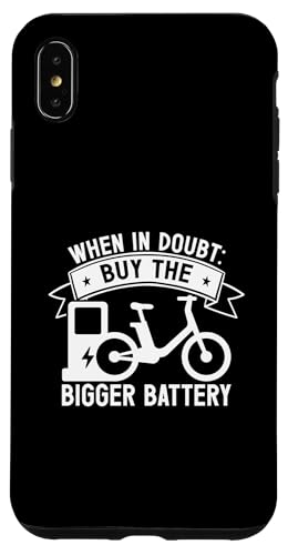 Big Battery E-Bike Baudesign für Biker Hülle für iPhone XS Max Big Battery E-Bike Baudesign für Biker Hülle für iPhone XS Max von e-Bike Building Design Ideas For e-Bikers