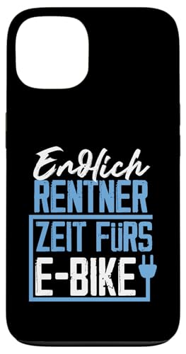 Endlich Rentner Zeit fürs E-Bike Fahrrad Design Hülle für iPhone 13 von e-Bike Designs für Rentner und den Ruhestand