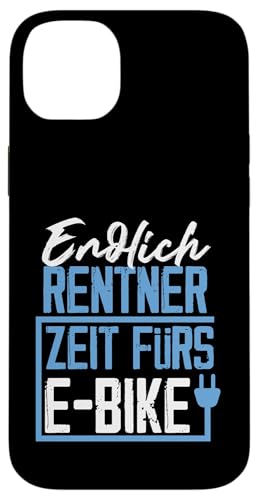 Endlich Rentner Zeit fürs E-Bike Fahrrad Design Hülle für iPhone 14 Plus von e-Bike Designs für Rentner und den Ruhestand