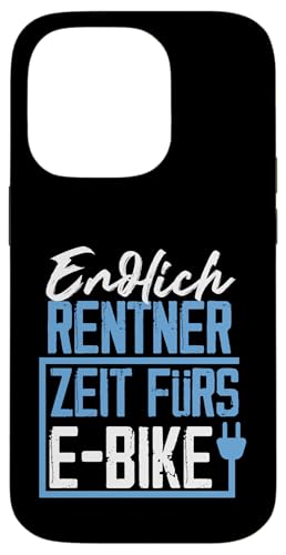 Endlich Rentner Zeit fürs E-Bike Fahrrad Design Hülle für iPhone 14 Pro von e-Bike Designs für Rentner und den Ruhestand