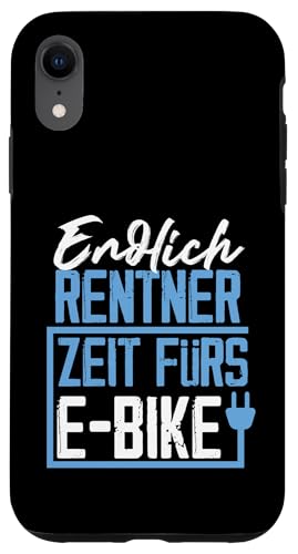 Endlich Rentner Zeit fürs E-Bike Fahrrad Design Hülle für iPhone XR Endlich Rentner Zeit fürs E-Bike Fahrrad Design Hülle für iPhone XR von e-Bike Designs für Rentner und den Ruhestand