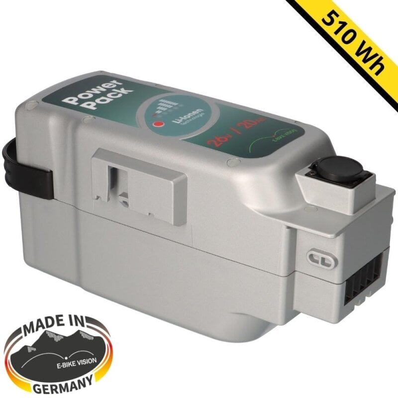 B-Ware E-Bike Vision Ersatzakku Power Pack 26V 20Ah Derby Cycle Panasonic Flyer Kalkhof Akku von e-Bike Vision