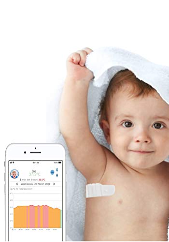 Patch-Fieberthermometer TUCKY - Medizinprodukt - Kontinuierliche und Fernüberwachung der Temperatur Patch-Fieberthermometer TUCKY - Medizinprodukt - Kontinuierliche und Fernüberwachung der Temperatur von e-TakesCare