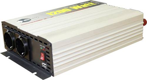 E-ast Wechselrichter HPL 1200-D-12 1200W 12 V/DC - 230 V/AC, 5 V/DC von e-ast