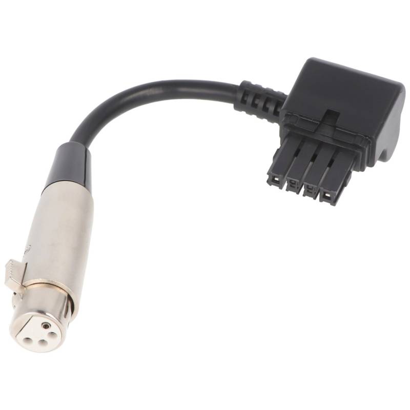 E-Bike Vision Lade-Adapter nur passend für den Panasonic Next Generation Akku, Kabel mit Stecker XLR 4-polig von e-bike-vision