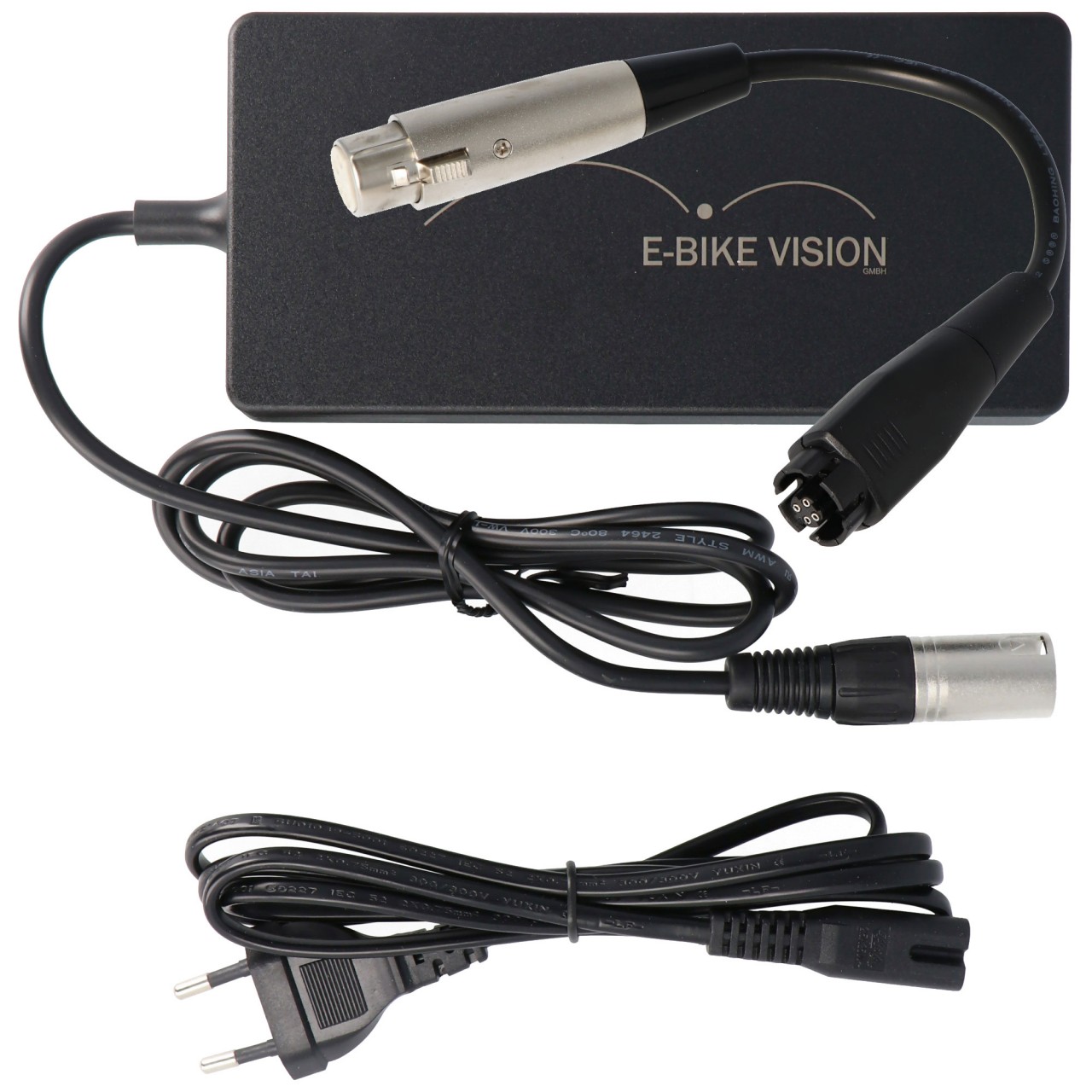 Ladegerät und Lade-Adapter nur passend für unsere E-Bike Nachbauakkus Yamaha PW-X und PW Series SE, TE Rahmen Unterrohr 36 Volt Ladegerät und Lade-Adapter nur passend für unsere E-Bike Nachbauakkus Yamaha PW-X und PW Series SE, TE Rahmen Unterrohr 36 Volt von e-bike-vision