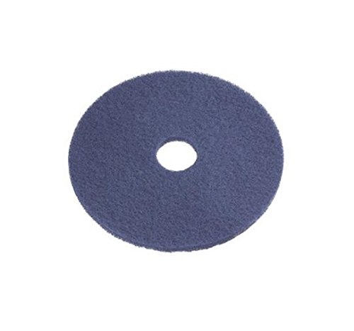 e-line Floor Pads 02.03.04.0045 Polyester Spezial Thin Line Pad, 114,3 mm Durchmesser, Blau, 20 Stück von e-line Floor Pads