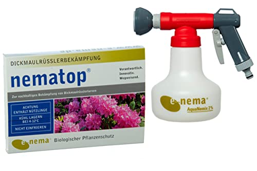 nematop® (50 Mio) HB Nematoden plus Nema-Sprayer von e~nema
