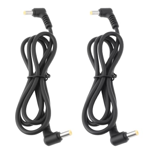 eMagTech 2 St¨¹cke Camcorder Netzkabel DC 5,5x2,5 Stecker auf Stecker Kabel Kompatibel mit Panasonic K2GJ2DC00015 K2GJ2DC00011 von eMagTech
