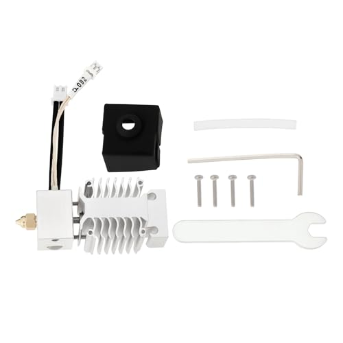 eMagTech 24 V 40 W 3D-Drucker-Druckkopf-Heizblock-Kit mit Kühlkörper Titanlegierungshals Messingdüse 0,4 Mm Hotend Kompatibel mit Ender-3-V3SE eMagTech 24 V 40 W 3D-Drucker-Druckkopf-Heizblock-Kit mit Kühlkörper Titanlegierungshals Messingdüse 0,4 Mm Hotend Kompatibel mit Ender-3-V3SE von eMagTech