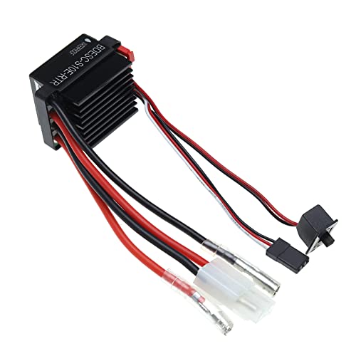 eMagTech 320A Gebürsteter Elektronischer Drehzahlregler mit Bremse 6-12V ESC Geschwindigkeitsregler Ersatz für Ferngesteuertes Auto Oder Boot von eMagTech