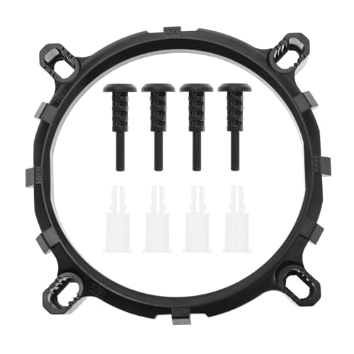 eMagTech Montageset für CPU-Kühler, kompatibel mit Intel CPU Sockel LGA1700 1200 775 1150 1151 1155 1156 Desktop-Computerkomponenten, Schwarz eMagTech Montageset für CPU-Kühler, kompatibel mit Intel CPU Sockel LGA1700 1200 775 1150 1151 1155 1156 Desktop-Computerkomponenten, Schwarz von eMagTech