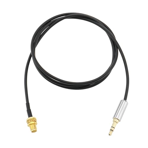 eMagTech SMA-Buchse auf 3,5 mm 1/8 Zoll TRS-Stereo-Stecker, Verlängerungskabel Länge 1 m zum Anschluss Eines Kurzwellenradios oder Funkempfängers an EIN Antennen-Koaxialkabel eMagTech SMA-Buchse auf 3,5 mm 1/8 Zoll TRS-Stereo-Stecker, Verlängerungskabel Länge 1 m zum Anschluss Eines Kurzwellenradios oder Funkempfängers an EIN Antennen-Koaxialkabel von eMagTech