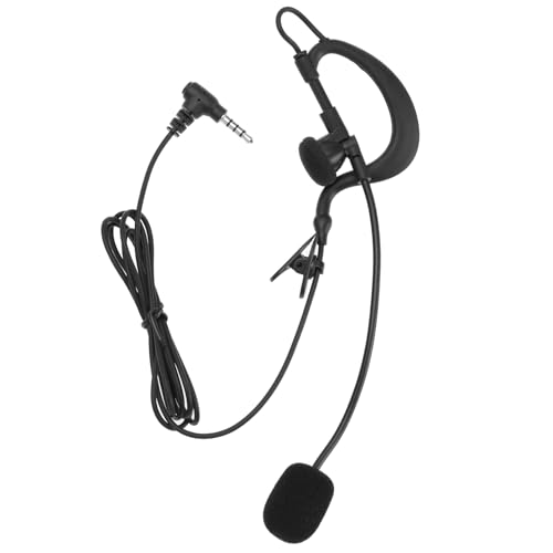 eMagTech Schiedsrichter-Headset, Kopfhörer, kompatibel mit Vnetphone V6, V4, kompatibel mit EJEAS V6/V4/FBIM/Q7, Vollduplex-Zwei-Wege-Ohrbügel, Ohrhörer, Headset von eMagTech