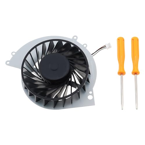 eMagTech Spielekonsolen-Lüfter Interner Kühler Kompatibel mit Playstation 4 Spielekonsole CUH-1200 CUH-1215A CUH-1215B CUH-12XX mit Werkzeug KSB0912HE-CK2M eMagTech Spielekonsolen-Lüfter Interner Kühler Kompatibel mit Playstation 4 Spielekonsole CUH-1200 CUH-1215A CUH-1215B CUH-12XX mit Werkzeug KSB0912HE-CK2M von eMagTech