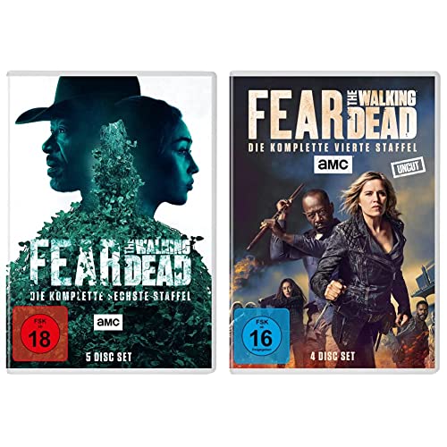 Fear The Walking Dead - Staffel 6 [5 DVDs] & Fear The Walking Dead - Staffel 4 (Uncut) [4 DVDs] von eOne Entertainment (Universal Pictures)