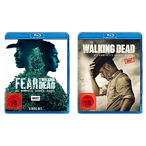 Fear The Walking Dead - Staffel 6 [Blu-ray] & The Walking Dead - Staffel 9 - Uncut [Blu-ray] von eOne Entertainment (Universal Pictures)